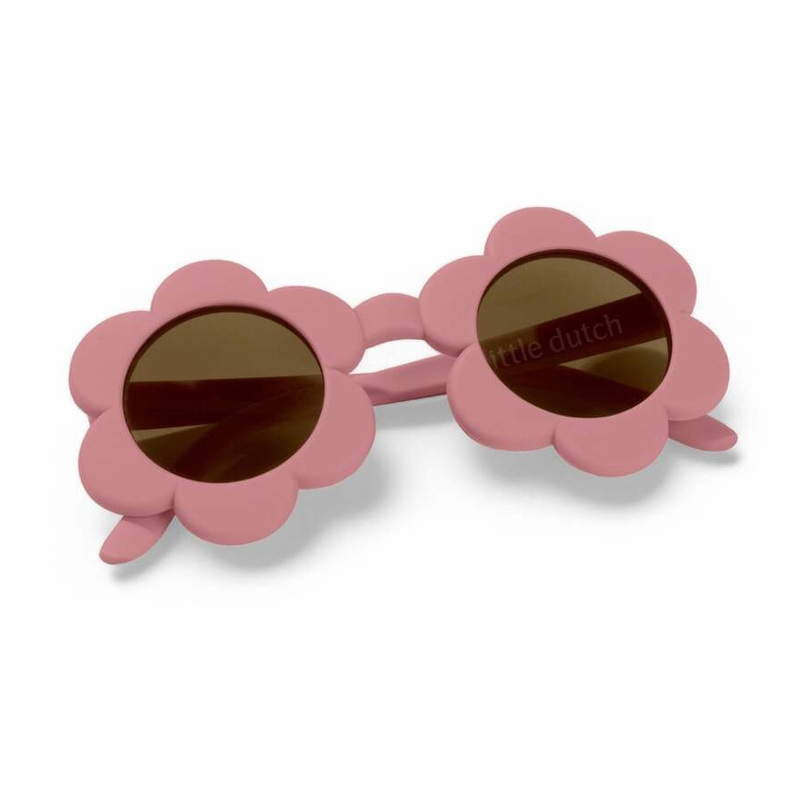Παιδικά  Γυαλιά Ηλίου Στρογγυλά Flower Pink - Little Dutch (126442)