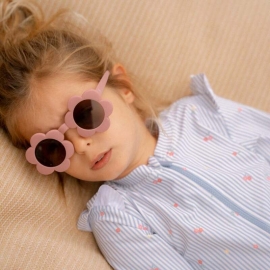 Παιδικά  Γυαλιά Ηλίου Στρογγυλά Flower Pink - Little Dutch (126442)