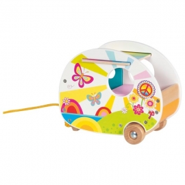 Ξύλινο Τροχόσπιτο Happy Campers - Goki (51431)