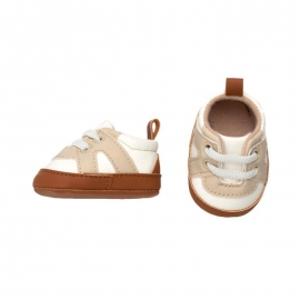Παπόυτσια Sneakers Μπεζ για Κούκλα 42-46εκ - Guca (10004-700)