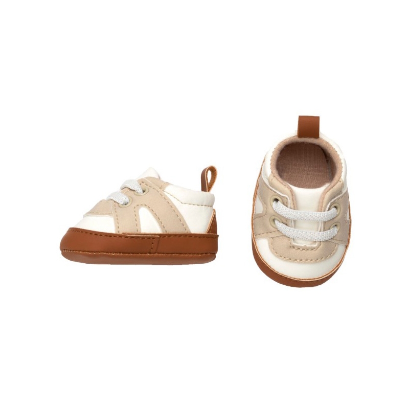Παπόυτσια Sneakers Μπεζ για Κούκλα 42-46εκ - Guca (10004-700)