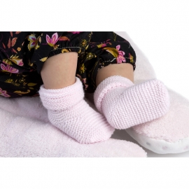 Καλτσάκια Πλεκτά Ροζ για Κούκλα 42εκ - Guca (10002-293)
