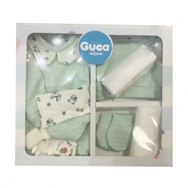 Σετ Ρούχα για Κούκλες 46εκ με Πιπίλα & Πάνες - Guca (10072-V)