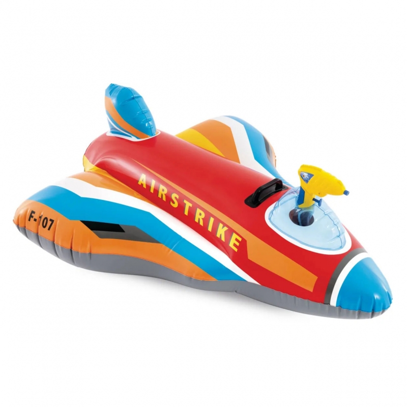 Φουσκωτό Jet FIghter Ride On Κόκκινο - Intex (57531NP)