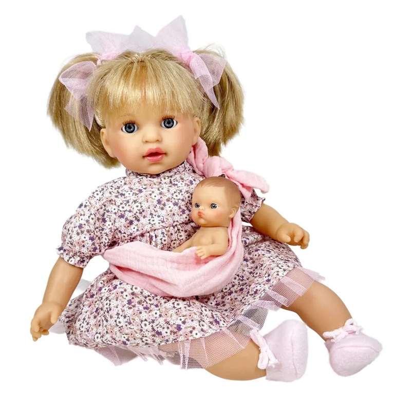 Κούκλα "Alex" 40εκ με Μωράκι σε Μάρσιπο - Nines d' Onil (4110)