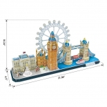 3D Παζλ - City Line London 107 κομ.