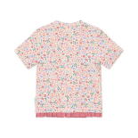 Little Dutch Μπλουζάκι Κοντομάνικο με Προστασία UV Dreamy Flowerfield - No 74/80