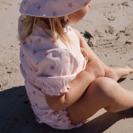 Little Dutch Μπλουζάκι Κοντομάνικο με Προστασία UV Dreamy Seashells - No 98/104