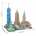 3D Παζλ - City Line New York City 123 κομ.