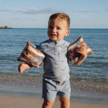 Little Dutch Μπλουζάκι Κοντομάνικο με Προστασία UV Ocean Splash - No 98/104