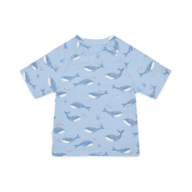 Little Dutch Μπλουζάκι Κοντομάνικο με Προστασία UV Ocean Splash - No 98/104