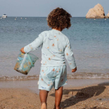 Little Dutch Μπλουζάκι Μακρυμάνικο με Προστασία UV Ocean Friends - No 86/92