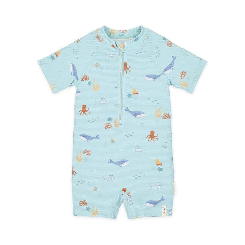 Little Dutch Ολόσωμο Κοντομάνικο Μαγιό Ocean Friends - No 86/92Little Dutch Ολόσωμο Κοντομάνικο Μαγιό Ocean Friends - No 86/92