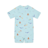 Little Dutch Ολόσωμο Κοντομάνικο Μαγιό Ocean Friends - No 98/104