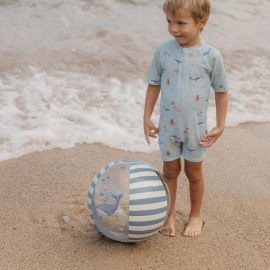 Little Dutch Ολόσωμο Κοντομάνικο Μαγιό Ocean Friends - No 98/104