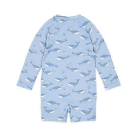 Little Dutch Ολόσωμο Μακρυμάνικο Μαγιό Ocean Splash - No 98/104