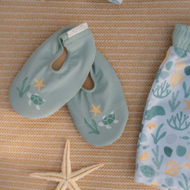 Little Dutch Παιδικά Παπουτσάκια Θαλάσσης Seashells Surf Blue - No 21/22Little Dutch Παιδικά Παπουτσάκια Θαλάσσης Seashells Surf Blue - No 21/22