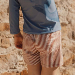 Little Dutch Παιδικό Μαγιό Βερμούδα Ocean Brown Stripes - No 98/104