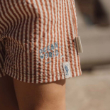 Little Dutch Παιδικό Μαγιό Βερμούδα Ocean Brown Stripes - No 98/104