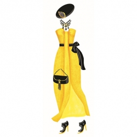 Djeco Ντύνω με αυτοκόλλητα γυναίκες με φορέματα