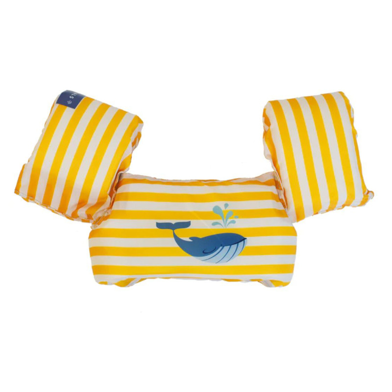Μπρατσάκια με Θωρακική Ενίσχυση για 2-6 ετών - Swim Essentials "Yellow-White Whale"