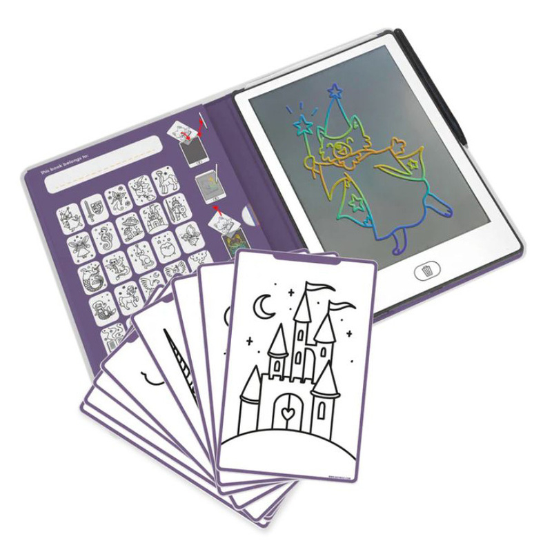 Kidydraw Mini Tablet Zωγραφικής Once upon a Time με Oθόνη LCD & 30 Kάρτες