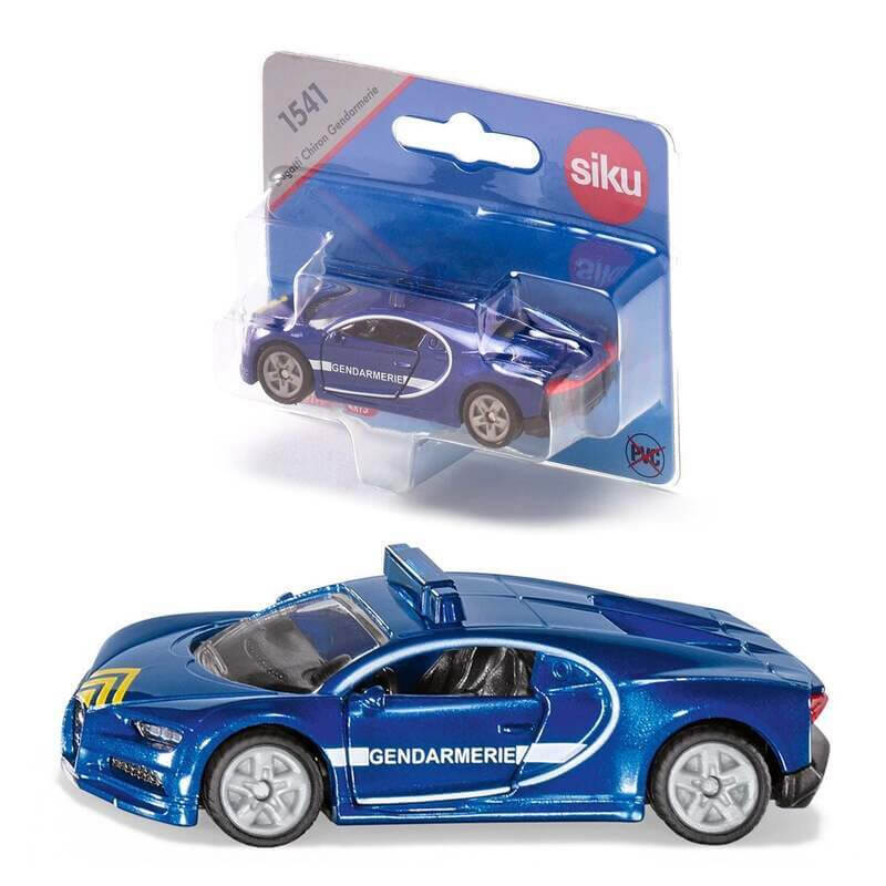 Siku - Bugatti Chiron Gendarmerie Mπλε (1541)Siku - Bugatti Chiron Gendarmerie Mπλε (1541)