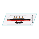 Κατασκευή Τιτανικός - Cobi 1929 R.M.S. Titanic 593 κομ (1680)