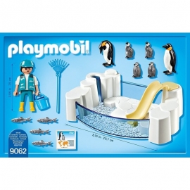 Playmobil Θαλάσσιο Πάρκο - Πισίνα με Πιγκουίνους (9062)