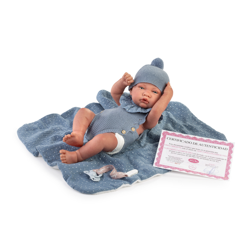 Μωρό Reborn Lui 42εκ με Κουβερτάκι Μπλε - Antonio Juan (80219)Μωρό Reborn Lui 42εκ με Κουβερτάκι Μπλε - Antonio Juan (80219)