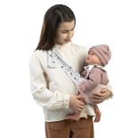 Μωρό Reborn Baby Love 50 εκ με Μάρσιπο - Antonio Juan (82403)