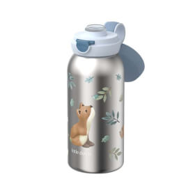 Ανοξείδωτο Μπουκάλι Little Dutch 600ml Forest FriendsΑνοξείδωτο Μπουκάλι Little Dutch 600ml Forest Friends
