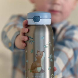 Ανοξείδωτο Μπουκάλι Little Dutch 600ml Forest Friends