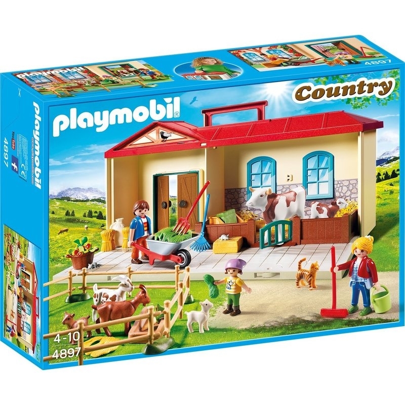 Playmobil Φάρμα Ζώων - Φάρμα Βαλιτσάκι (4897)Playmobil Φάρμα Ζώων - Φάρμα Βαλιτσάκι (4897)