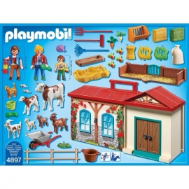 Playmobil Φάρμα Ζώων - Φάρμα Βαλιτσάκι (4897)