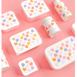 Δοχείο Φαγητού Bento Lunch Box Hearts - A Little Lovely Company