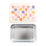 Ανοξείδωτο Δοχείο Φαγητού Lunch Box Hearts - A Little Lovely Company