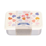 Ανοξείδωτο Δοχείο Φαγητού Lunch Box Hearts - A Little Lovely Company