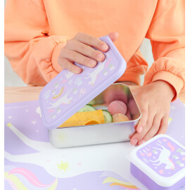 Ανοξείδωτο Δοχείο Φαγητού Lunch Box Unicorn Dreams - A Little Lovely CompanyΑνοξείδωτο Δοχείο Φαγητού Lunch Box Unicorn Dreams - A Little Lovely Company