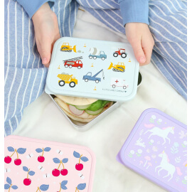 Ανοξείδωτο Δοχείο Φαγητού Lunch Box Vehicles - A Little Lovely Company