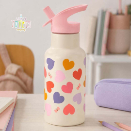 Παγούρι με Διπλό Τοίχωμα Ανοξείδωτο 350ml Hearts - A Little Lovely CompanyΠαγούρι με Διπλό Τοίχωμα Ανοξείδωτο 350ml Hearts - A Little Lovely Company