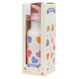 Παγούρι με Διπλό Τοίχωμα Ανοξείδωτο 350ml Hearts - A Little Lovely Company