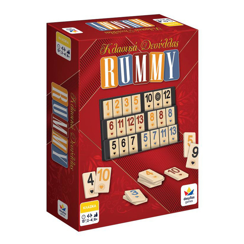 Rummy Επιτραπέζιο Παιχνίδι - Δεσύλλας (100853)Rummy Επιτραπέζιο Παιχνίδι - Δεσύλλας (100853)