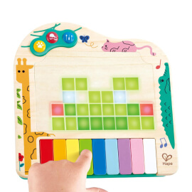 Ξύλινο Διαδραστικό Πιάνο Pixel - Hape (E0635)