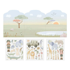 Βιβλιαράκι με Αυτοκόλλητα Safari Friends - Little Dutch (126905)Βιβλιαράκι με Αυτοκόλλητα Safari Friends - Little Dutch (126905)