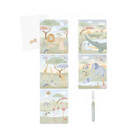 Βιβλίο Ζωγραφικής με Μαρκαδόρο Νερού Rosa Safari Friends - Little Dutch (126909)Βιβλίο Ζωγραφικής με Μαρκαδόρο Νερού Rosa Safari Friends - Little Dutch (126909)