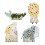 Κάρτες με Pom Pom Safari Friends - Little Dutch (126919)