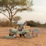 Ξύλινο Αυτοκίνητο Ταξινόμησης Σχημάτων Safari - Little Dutch (7447)