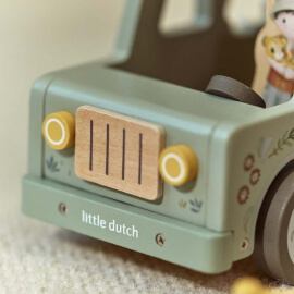 Ξύλινο Αυτοκίνητο Ταξινόμησης Σχημάτων Safari - Little Dutch (7447)