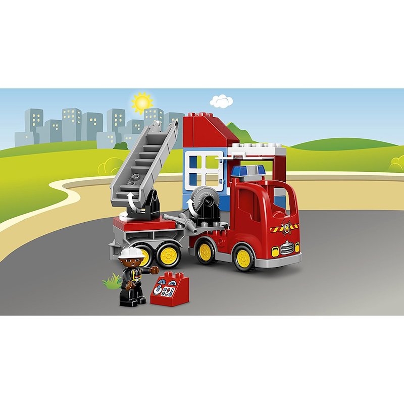 Lego Duplo Fire Truck 10592 LEGO DUPLO Ville Πυροσβεστικό Φορτηγό